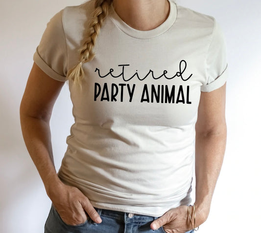 Retired Party Animal T-Shirt