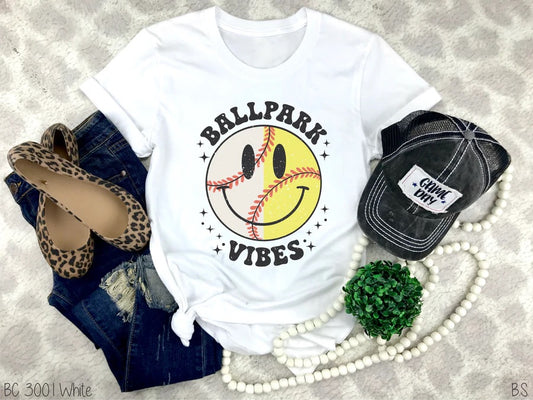 Ballpark Vibes T-shirt (multiple styles)